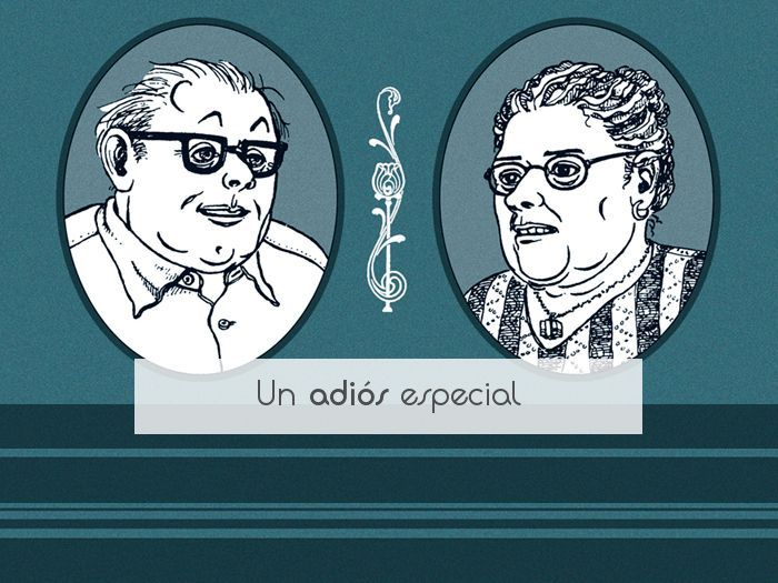 Un adiós especial