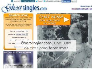 Ghostsingles.com, una web de citas para fantasmas