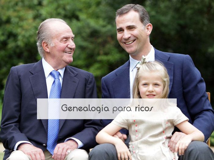 Genealogía para ricos