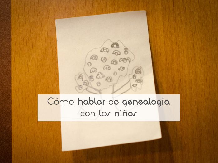 Cómo hablar de genealogía con los niños