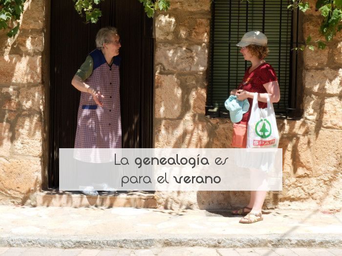 La genealogía es para el verano