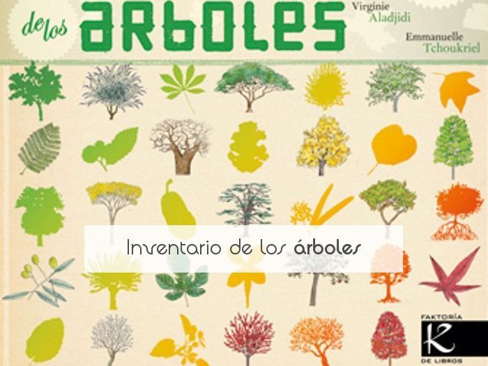 Inventario de los árboles