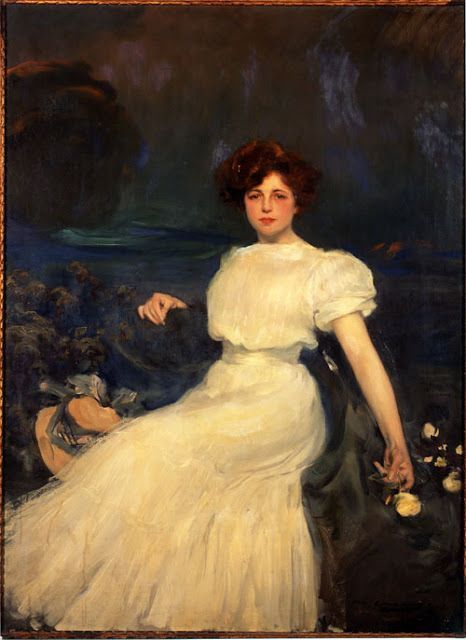 Teresa Mestre de Baladi pintada por Ramon Casas