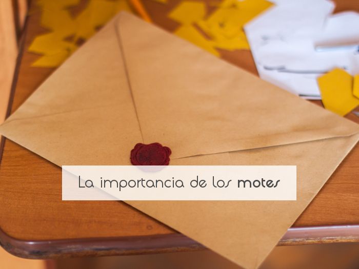 La importancia de los motes