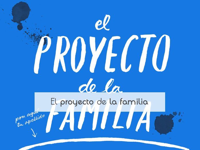 El proyecto de la familia