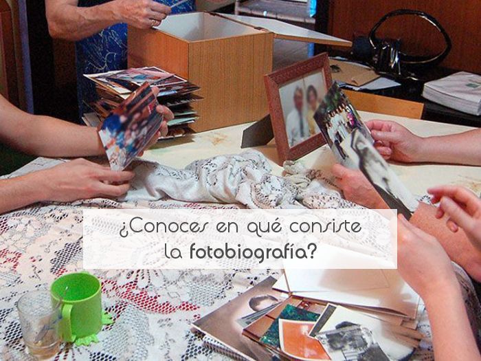 ¿Conoces en qué consiste la fotobiografía?