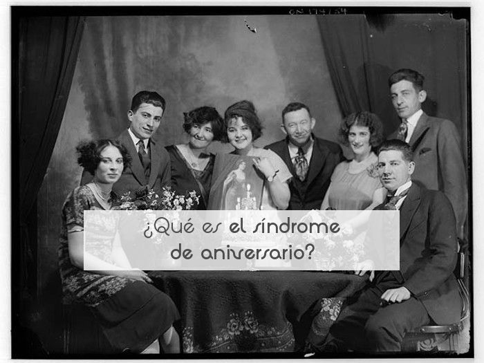 ¿Qué es el síndrome de aniversario?