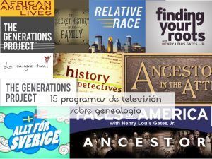15 programas de televisión sobre genealogía