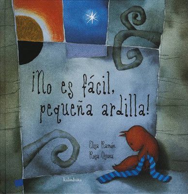 ¡No es fácil pequeña ardilla!
