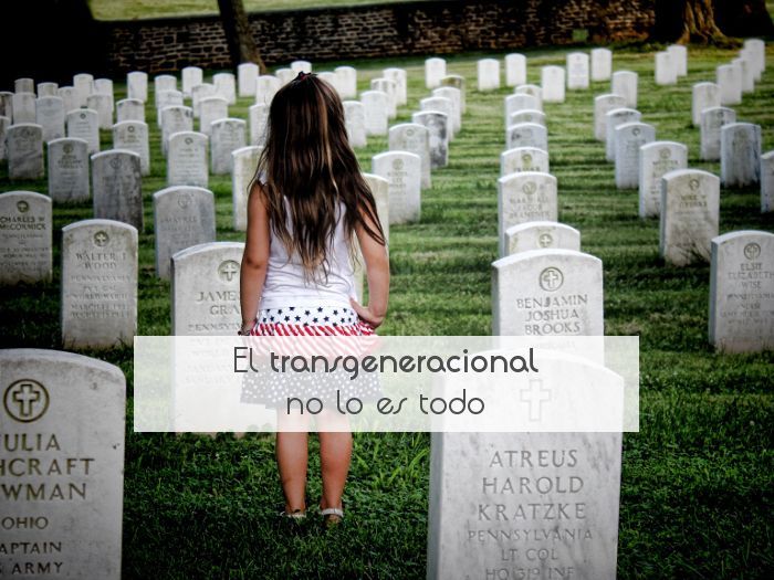 El transgeneracional no lo es todo