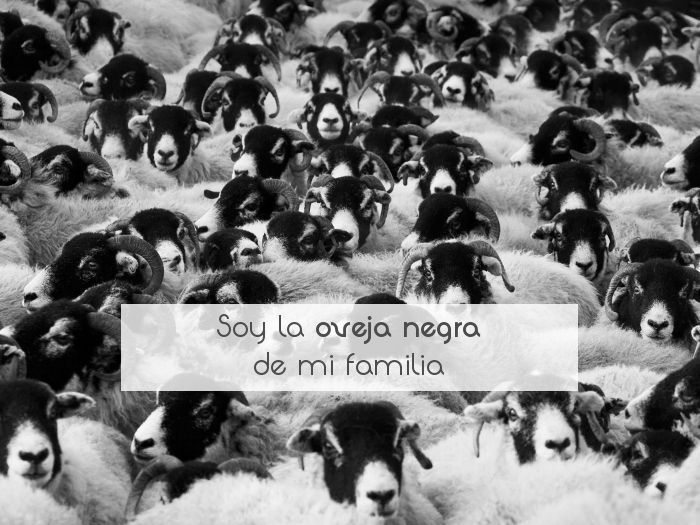 Soy la oveja negra de mi familia