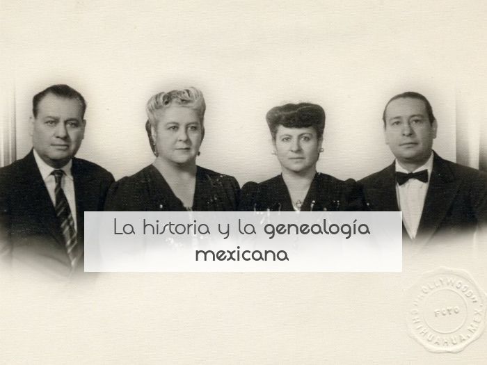 La historia y la genealogía mexicana
