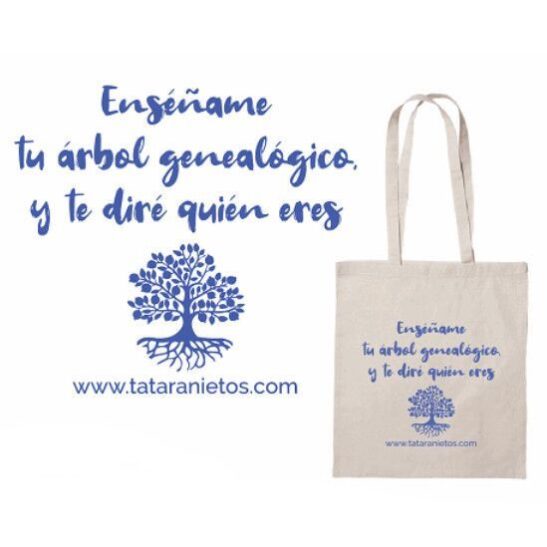 Tote bag "Enséñame tu árbol genealógico"