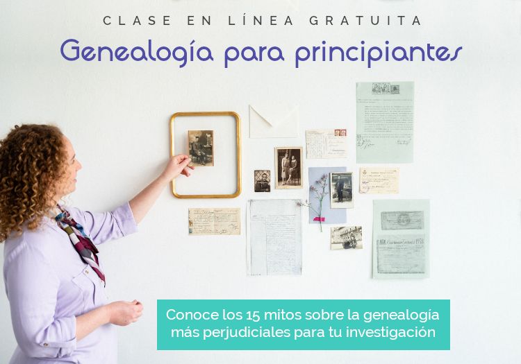 Clase en línea Genealogía para principiantes