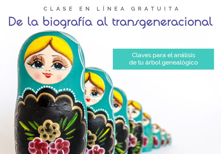 Clase en linea de la biografia al transgeneracional.