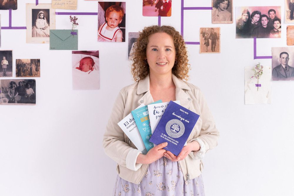 cuatro libros genealogía viva